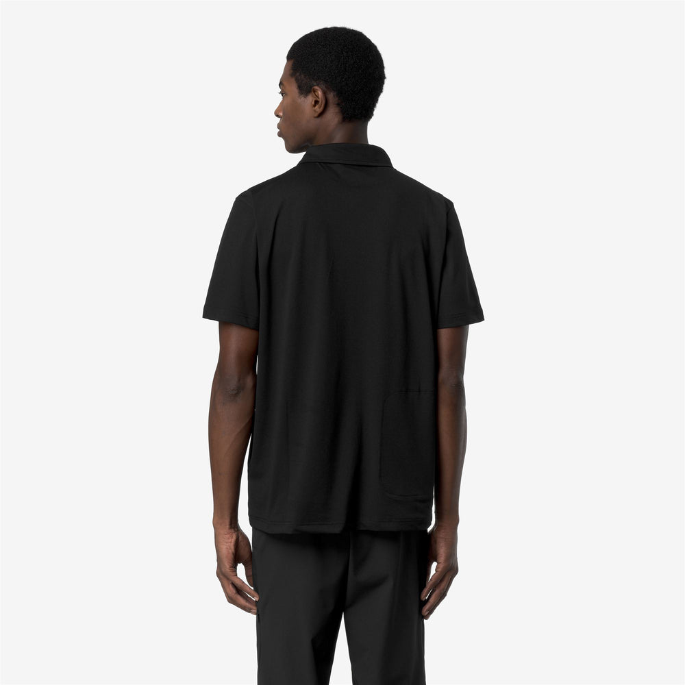 DECOUVRIR TRAVEL Playeras tipo polo Polo Unisexo Black Pure 02