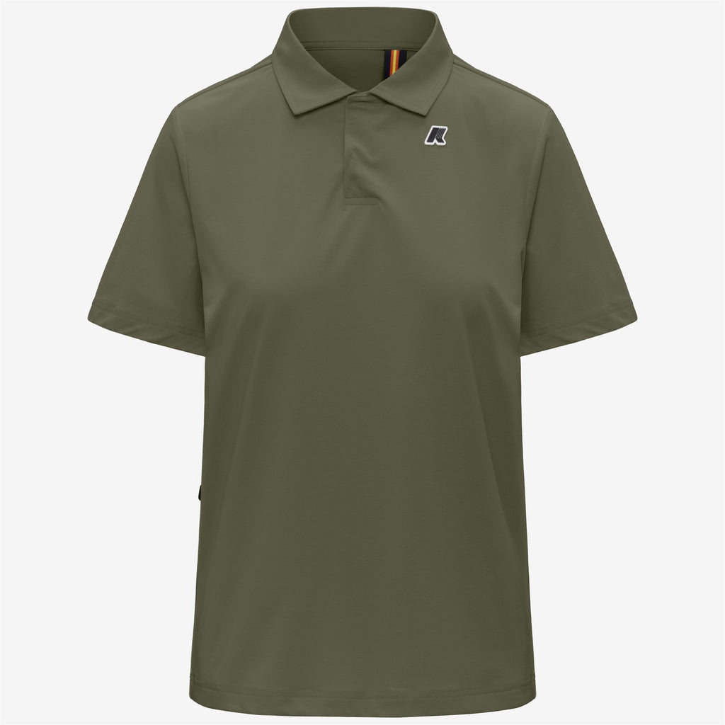 Polo Shirts_Unisex_DECOUVRIR TRAVEL_Polo_Green Lichen - Commercial 1