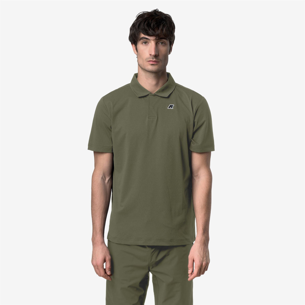 Polo Shirts_Unisex_DECOUVRIR TRAVEL_Polo_Green Lichen - Commercial 4