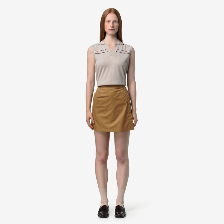LAMANDIE SHINY COTTON - Shorts - Pantaloncini sportivi - Donna - BROWN BISTRE 3