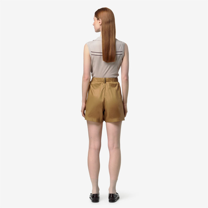 LAMANDIE SHINY COTTON - Shorts - Pantaloncini sportivi - Donna - BROWN BISTRE 5