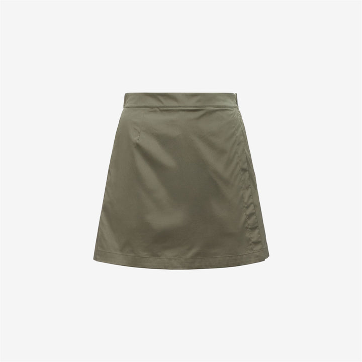 LAMANDIE SHINY COTTON - Shorts - Sport  Shorts - Woman - GREEN LICHEN 1