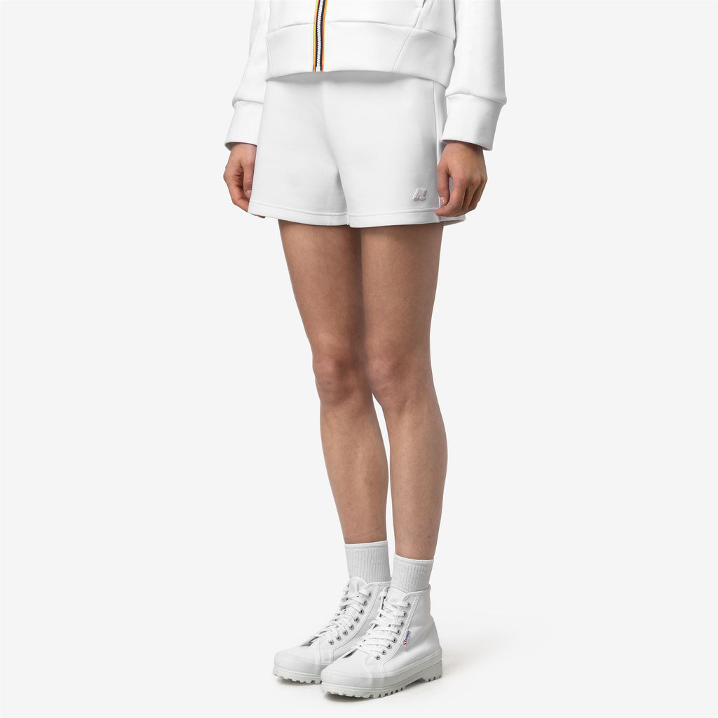 Shorts_Woman_RIKELLE LIGHT SPACER_Sport Shorts_White - White - Commercial 5