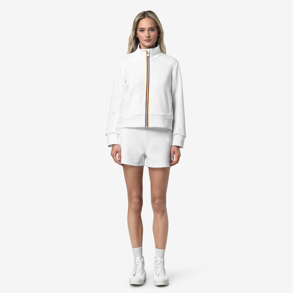 Shorts_Woman_RIKELLE LIGHT SPACER_Sport Shorts_White - White - Commercial 4