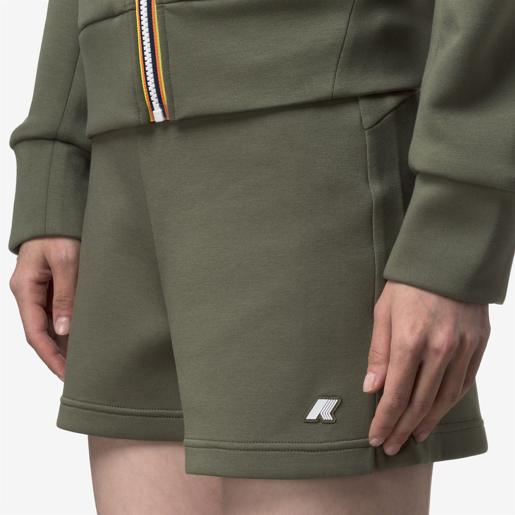 Shorts_Woman_RIKELLE LIGHT SPACER_Sport Shorts_Green Lichen - Commercial 7