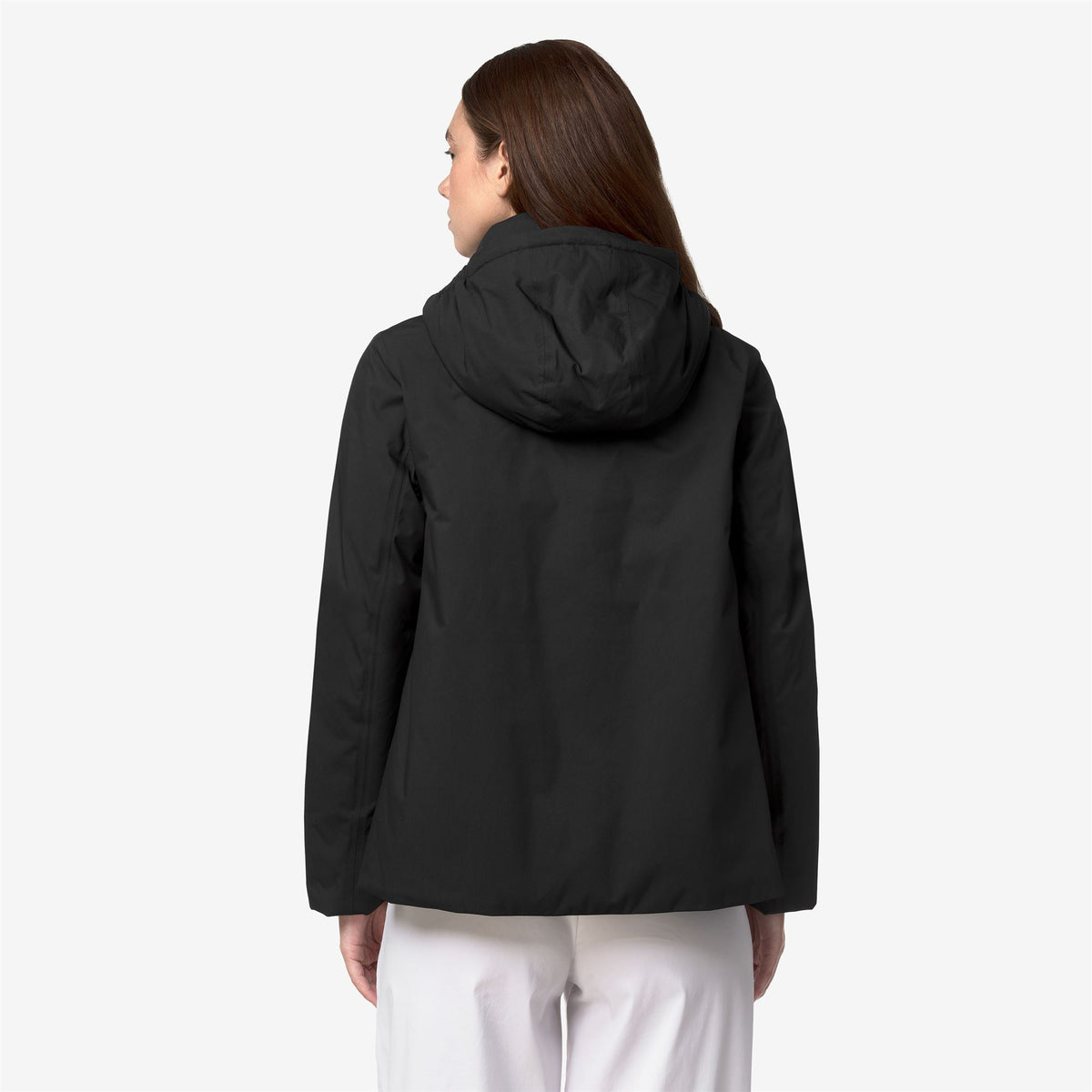 Jackets_Woman_MARLETTE TWILL SOFT BEAVER_Mid_Black Pure - Grey Warm - Commercial 6