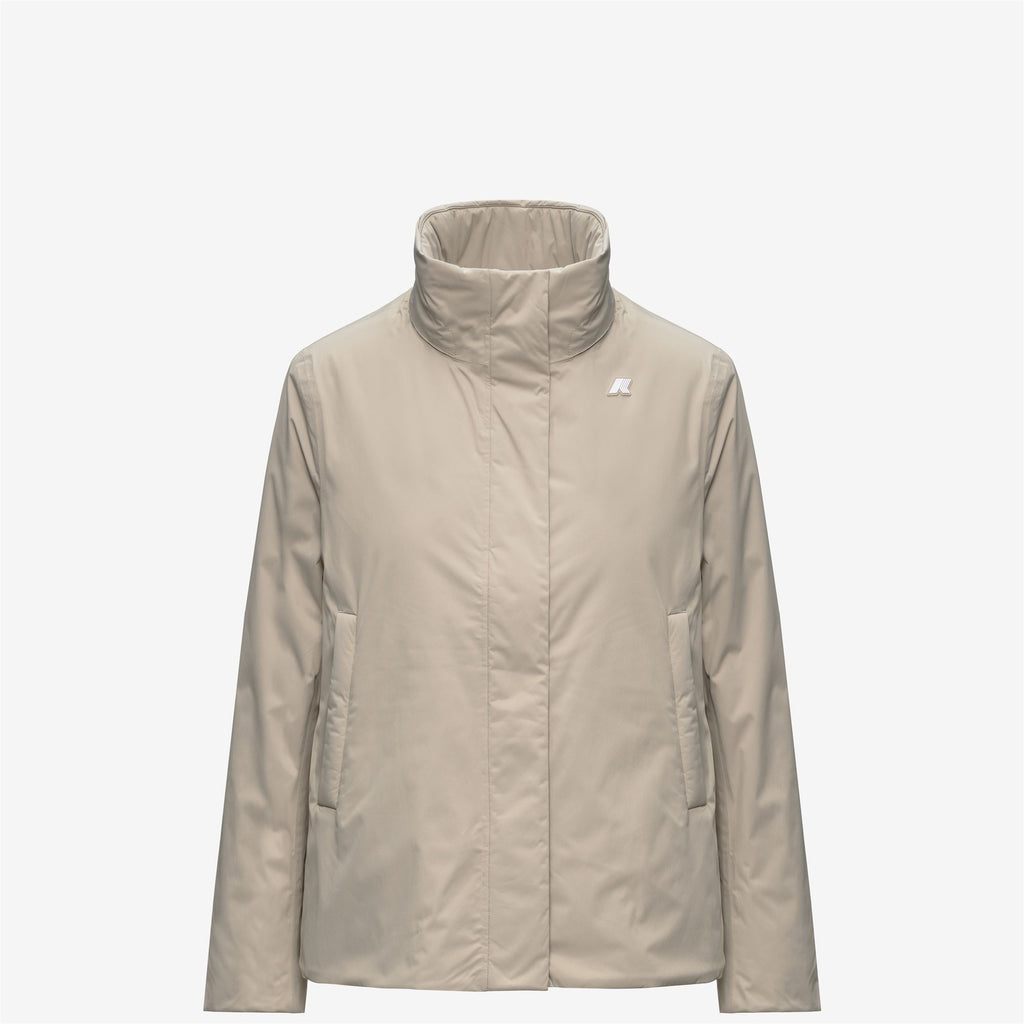 Jackets_Woman_MARLETTE TWILL SOFT BEAVER_Mid_Beige Cashmere - Grey Warm - Commercial 2