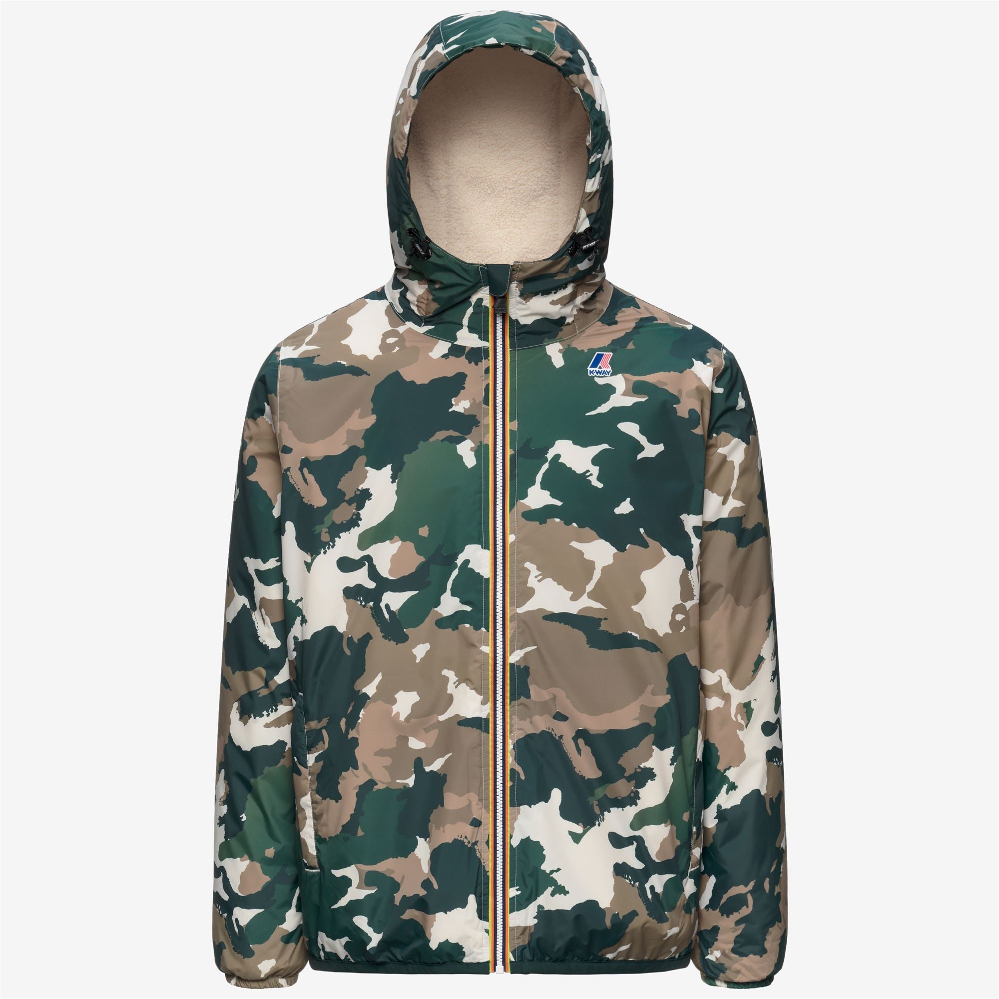 Jackets_UNISEX_ CLAUDE ORSETTO GRAPHIC_Mid_CAMO - Green Dk Jungle - Beige Khaki - Commercial 1