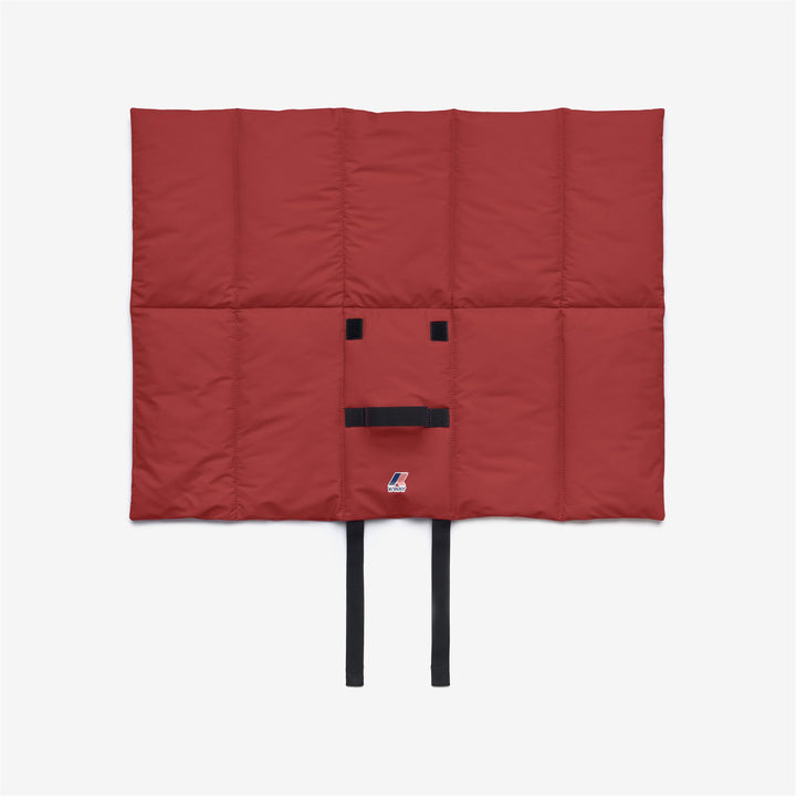 Coperta portatile unisex rossa per cani con tessuto resistente all'acqua 2