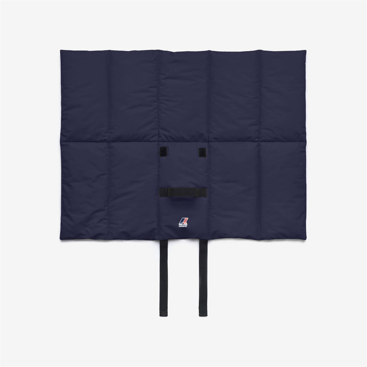 Coperta da viaggio unisex per cani blu scuro con imbottitura 2