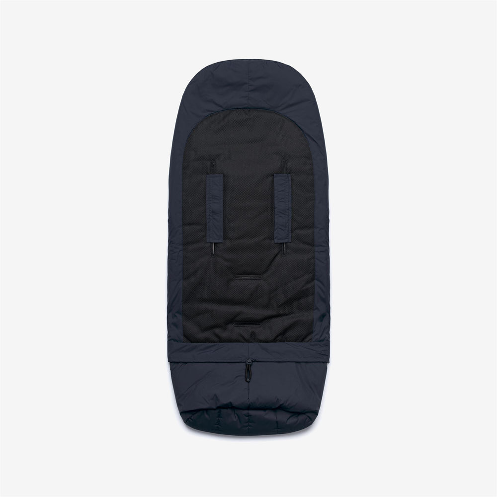 Saco para cochecito infantil unisex azul con forro de sherpa 02