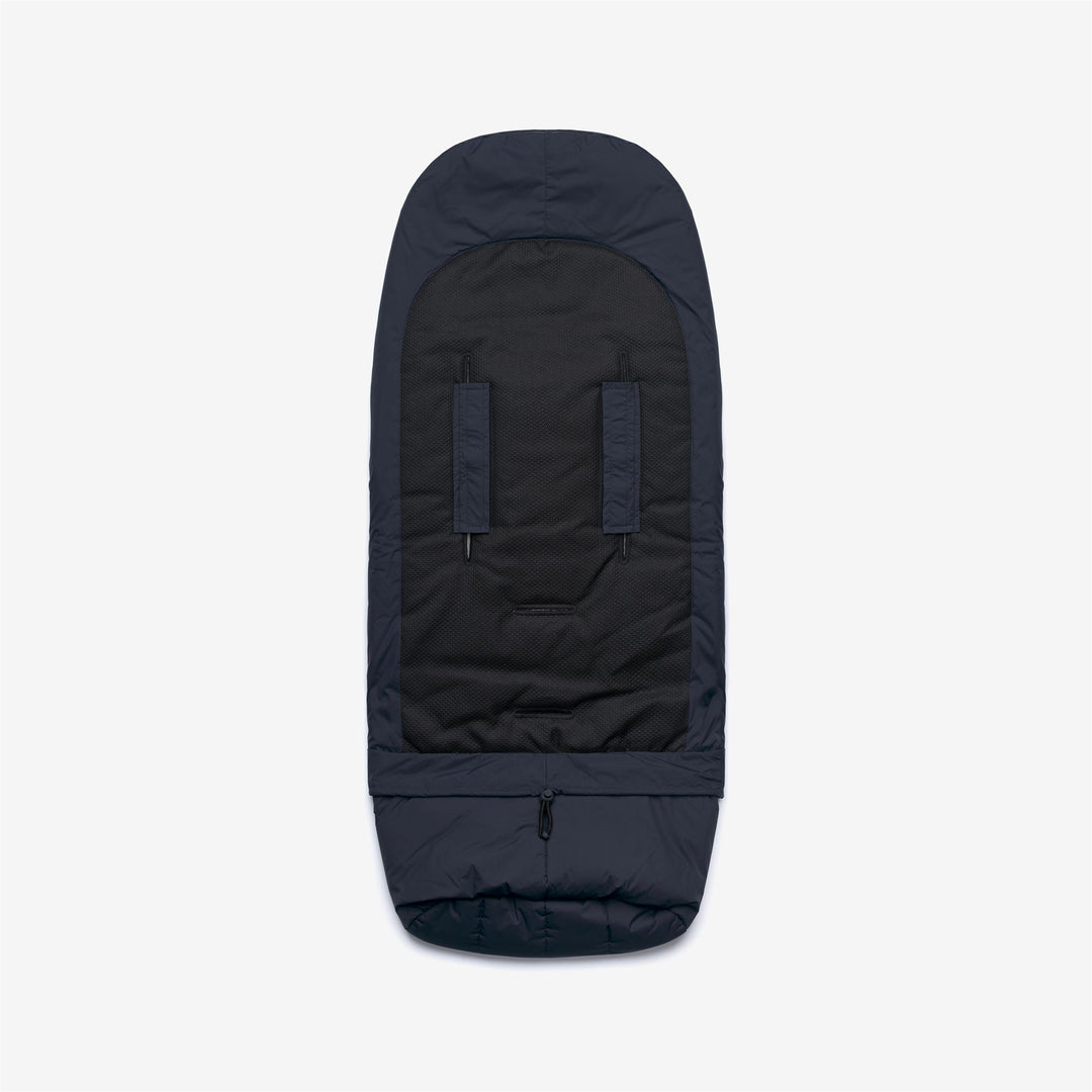 Saco para cochecito infantil unisex azul con forro de sherpa main