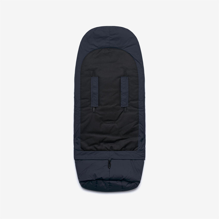 Saco para cochecito infantil unisex azul con forro de sherpa 2