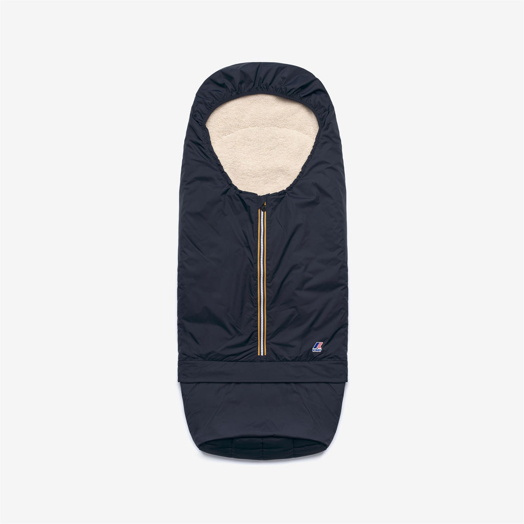 Pushchair Accessories_KID UNISEX_E. LE VRAI 4.0 NOURINE ORSETTO_Footmuff_Blue Depth - Commercial 1