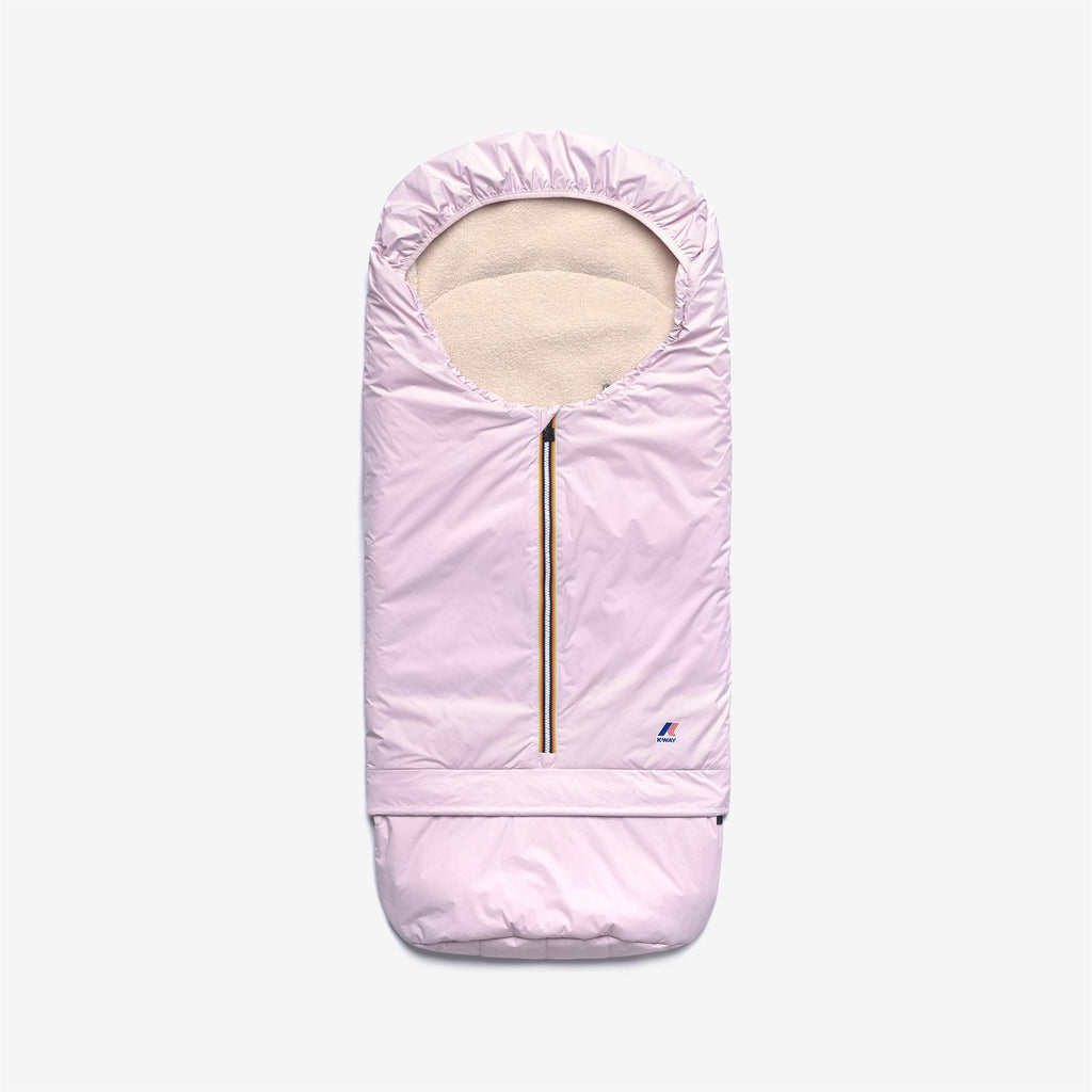Pushchair Accessories_KID UNISEX_E. LE VRAI 4.0 NOURINE ORSETTO_Footmuff_Pink Sallow - Commercial 1