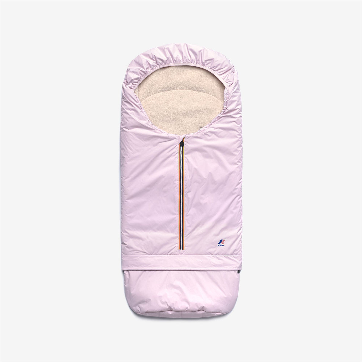 Pushchair Accessories_KID UNISEX_E. LE VRAI 4.0 NOURINE ORSETTO_Footmuff_Pink Sallow - Commercial 1