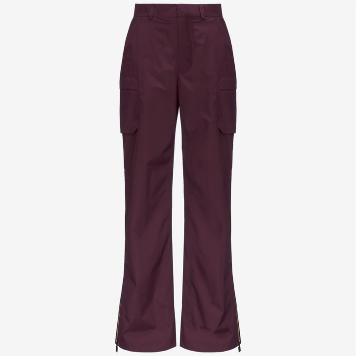 Pantaloni cargo sportivi da uomo rossi con fodera isolante 1