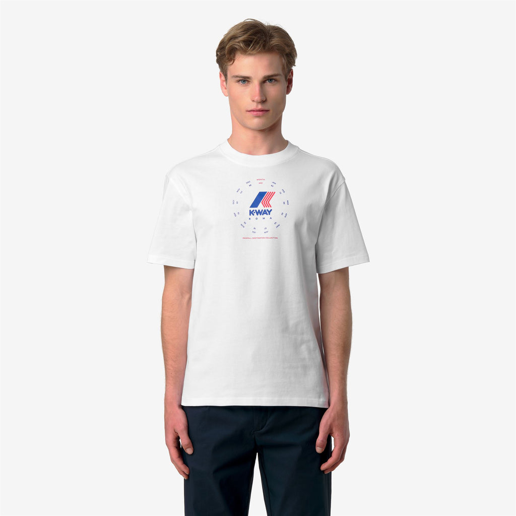 T-Shirts & Top_Man_SOLO CITY_T-Shirt_WHITE / ROMA - Commercial 4