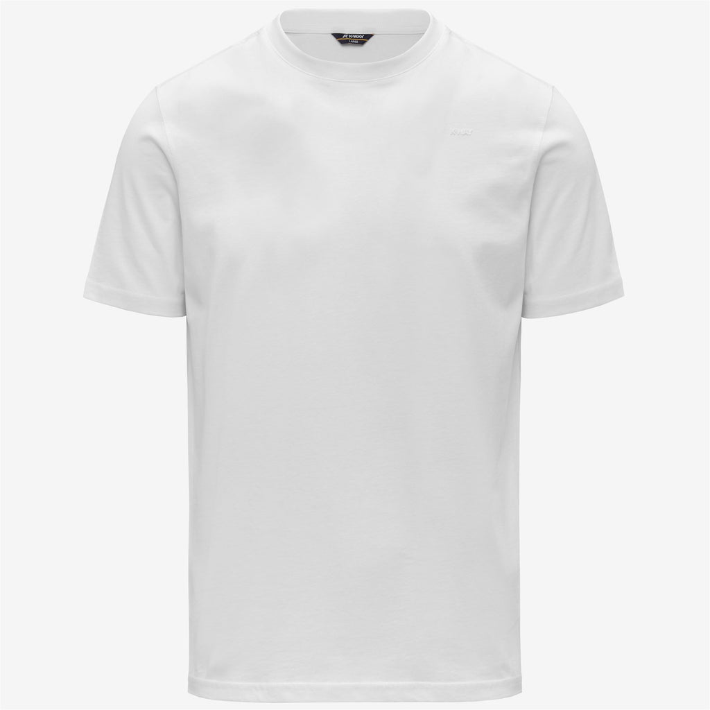 T-Shirts & Top_Man_ODOM JERSEY MICRO LETTERING SLIM_T-Shirt_White - White - Commercial 1