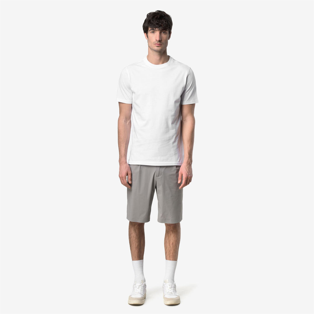 T-Shirts & Top_Man_ODOM JERSEY MICRO LETTERING SLIM_T-Shirt_White - White - Commercial 4