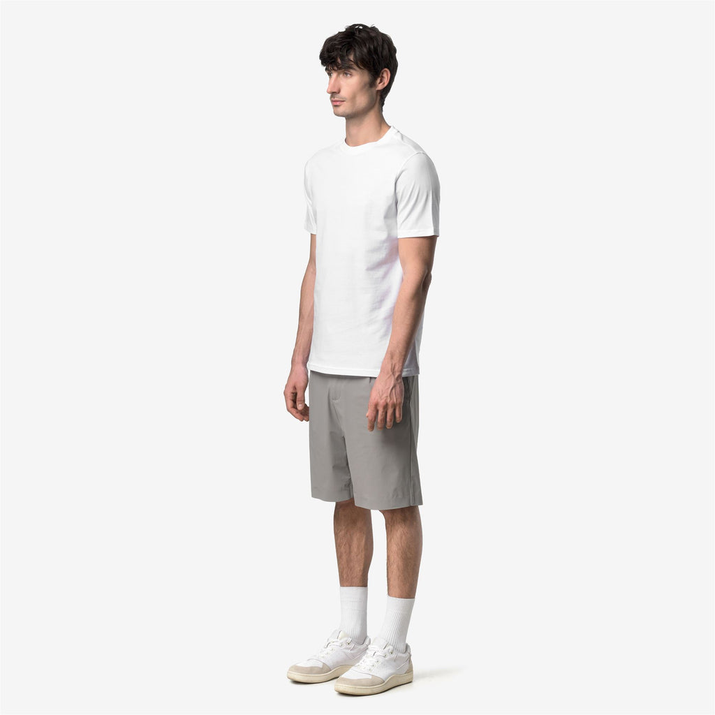 T-Shirts & Top_Man_ODOM JERSEY MICRO LETTERING SLIM_T-Shirt_White - White - Commercial 5