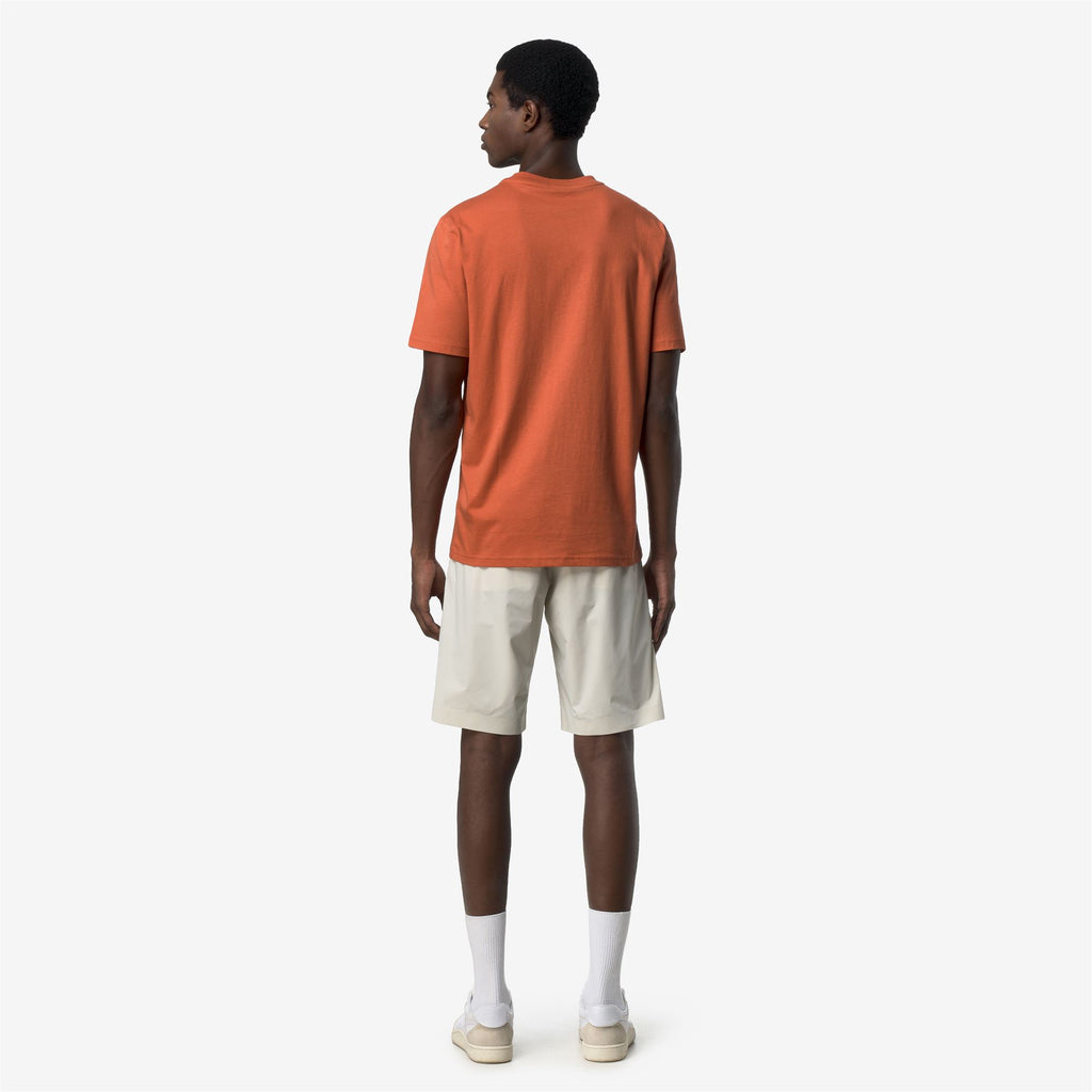 T-Shirts & Top_Man_ODOM JERSEY MICRO LETTERING SLIM_T-Shirt_Orange Brownish - Commercial 6