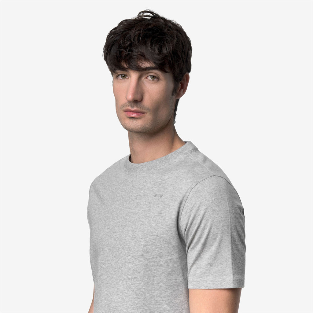 T-Shirts & Top_Man_ODOM JERSEY MICRO LETTERING SLIM_T-Shirt_GREY MID MEL - Commercial 7