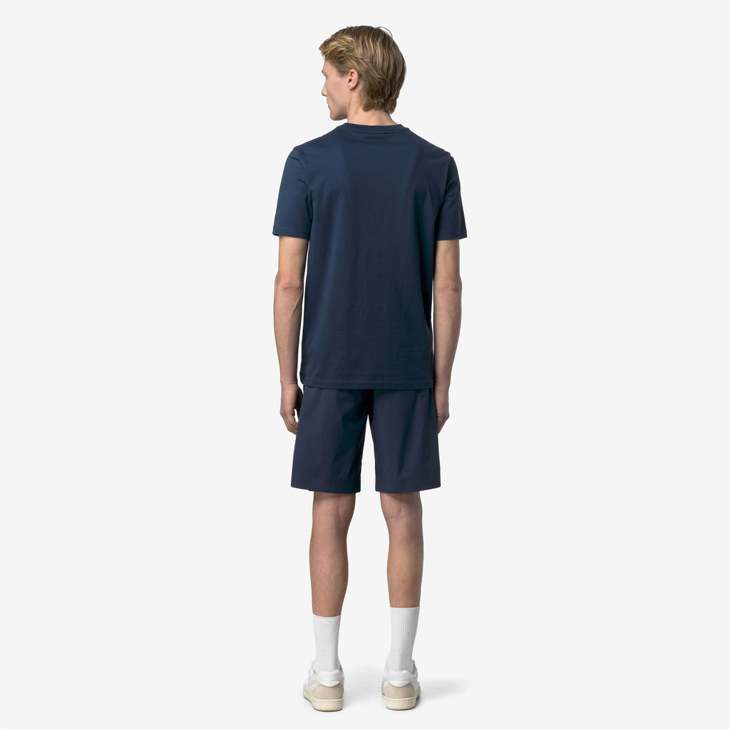 T-Shirts & Top_Man_ODOM JERSEY MICRO LETTERING SLIM_T-Shirt_Blue Insignia - Commercial 6