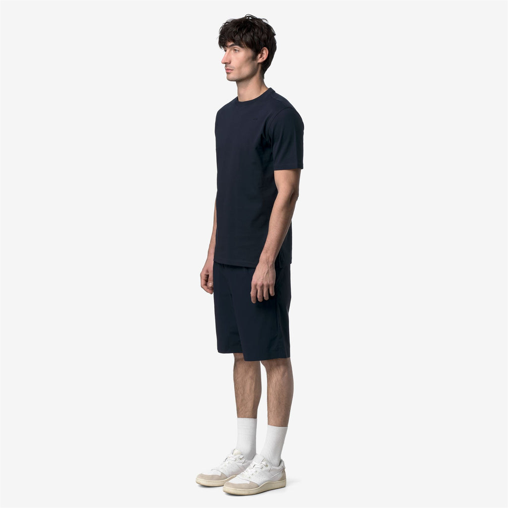 T-Shirts & Top_Man_ODOM JERSEY MICRO LETTERING SLIM_T-Shirt_Blue Depth - Commercial 5