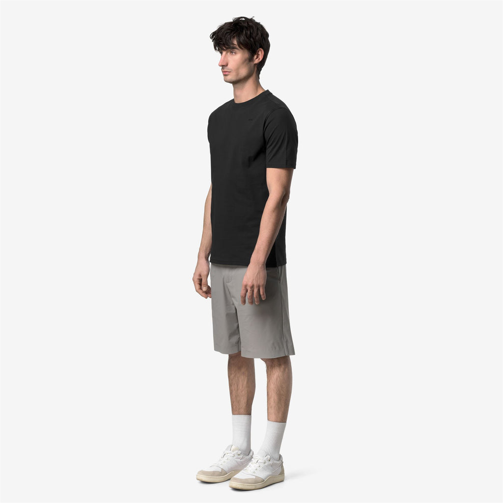 T-Shirts & Top_Man_ODOM JERSEY MICRO LETTERING SLIM_T-Shirt_Black Pure - Black Pure - Commercial 5