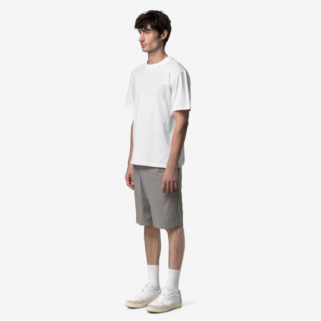 T-Shirts & Top_Man_SOLO JERSEY TRIANGLE_T-Shirt_White - White - Commercial 5