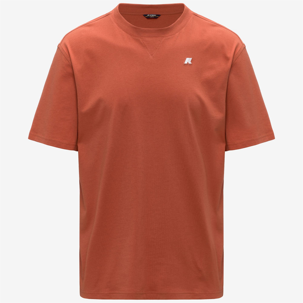 T-Shirts & Top_Man_SOLO JERSEY TRIANGLE_T-Shirt_Orange Brownish - Commercial 1