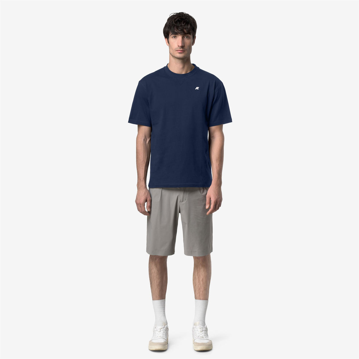 T-Shirts & Top_Man_SOLO JERSEY TRIANGLE_T-Shirt_Blue Insignia - Commercial 4