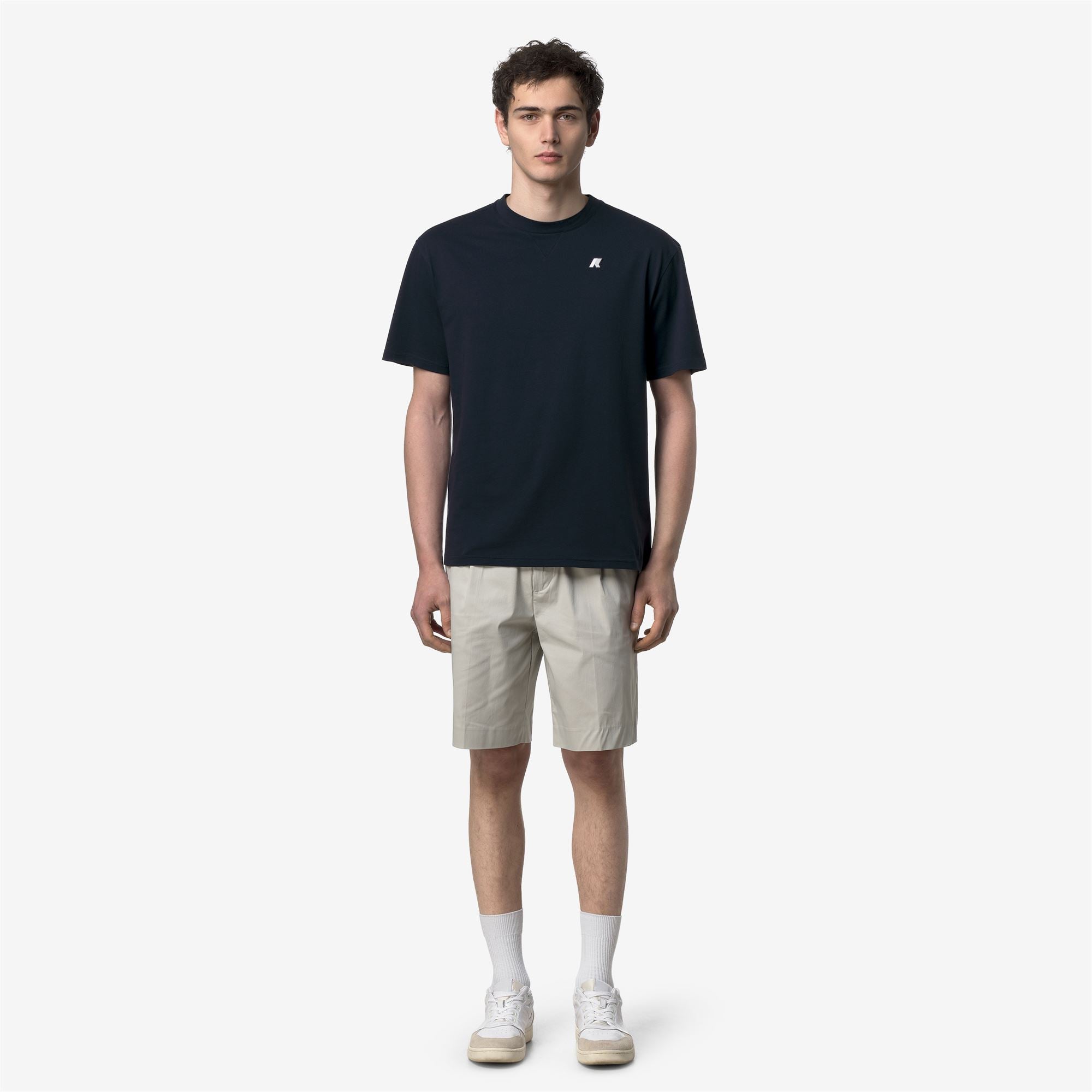 T-Shirts & Top_Man_SOLO JERSEY TRIANGLE_T-Shirt_Blue Depth - Commercial 4