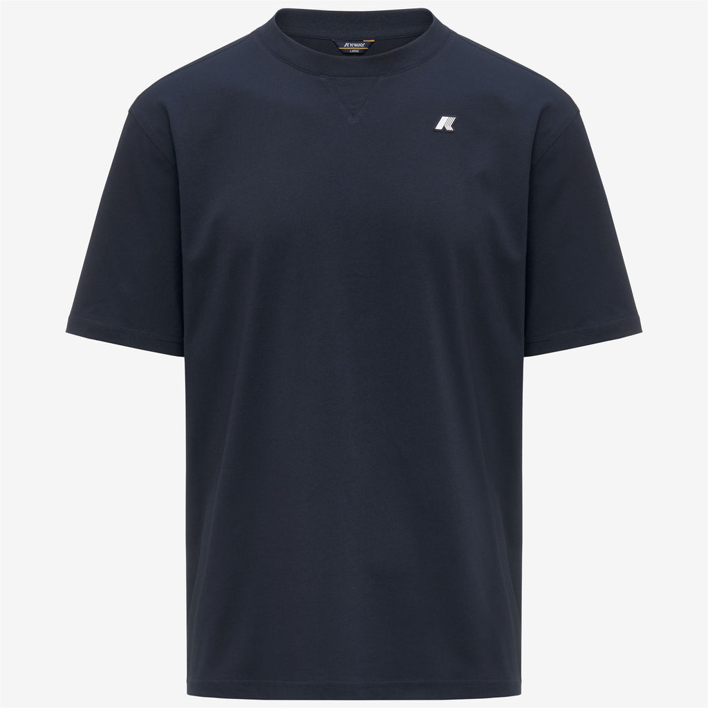 T-Shirts & Top_Man_SOLO JERSEY TRIANGLE_T-Shirt_Blue Depth - Commercial 1