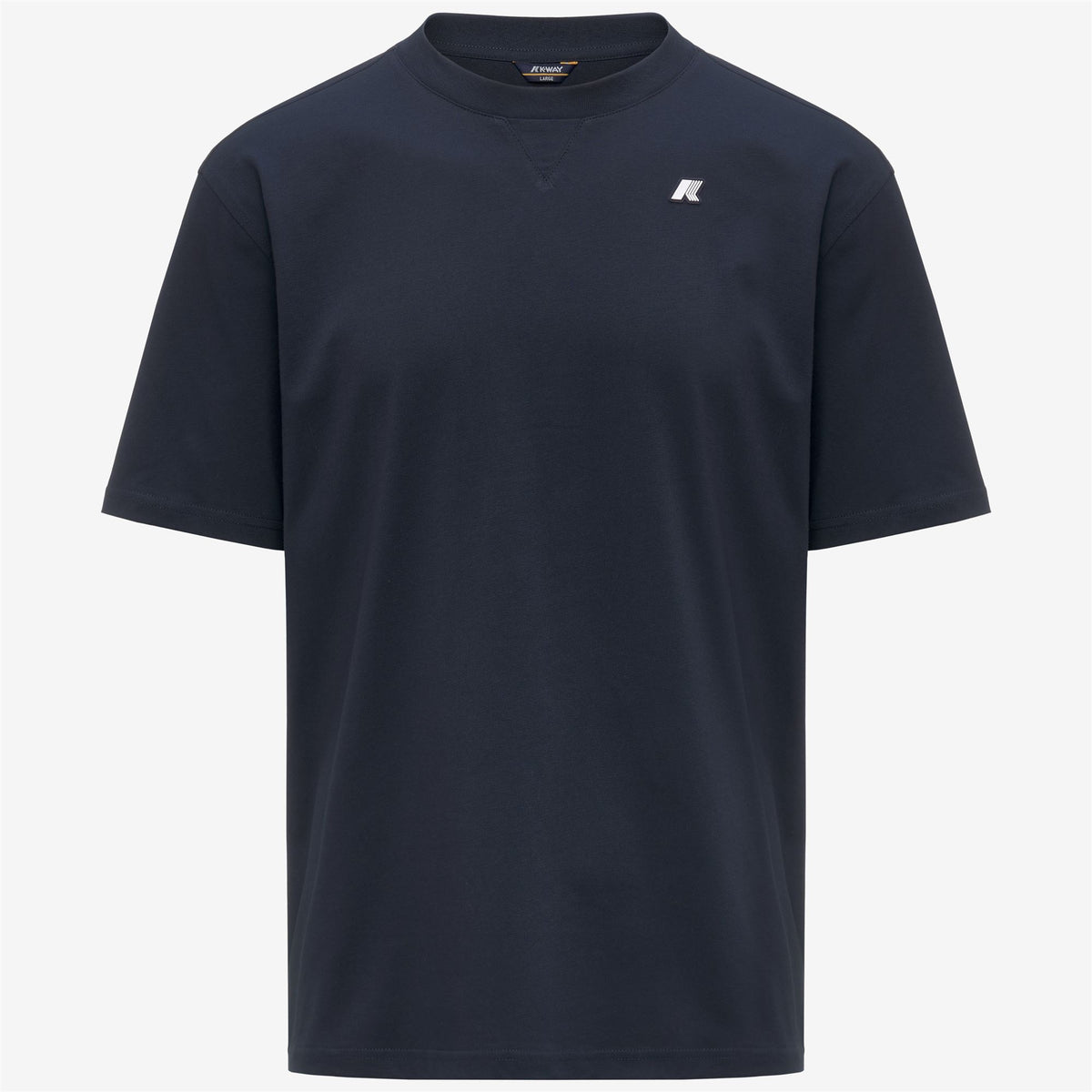 T-Shirts & Top_Man_SOLO JERSEY TRIANGLE_T-Shirt_Blue Depth - Commercial 1