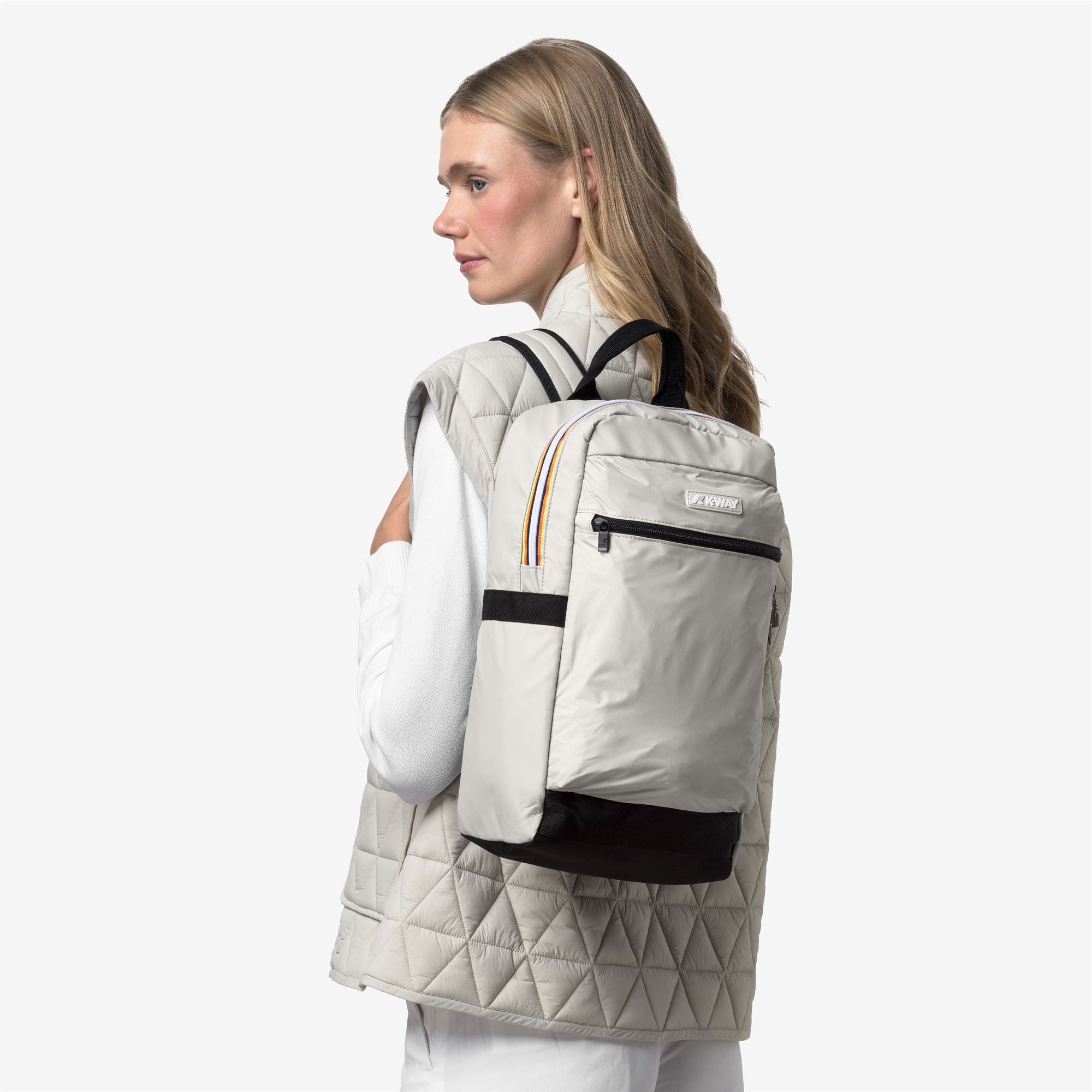 Bags_Unisex_MID LAON_Backpack_BEIGE LT - Commercial 5