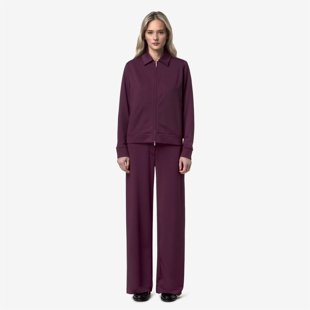 Pants_Woman_JALLE SL SPACER_Sport Trousers_Violet Mauve Wine - Commercial 4