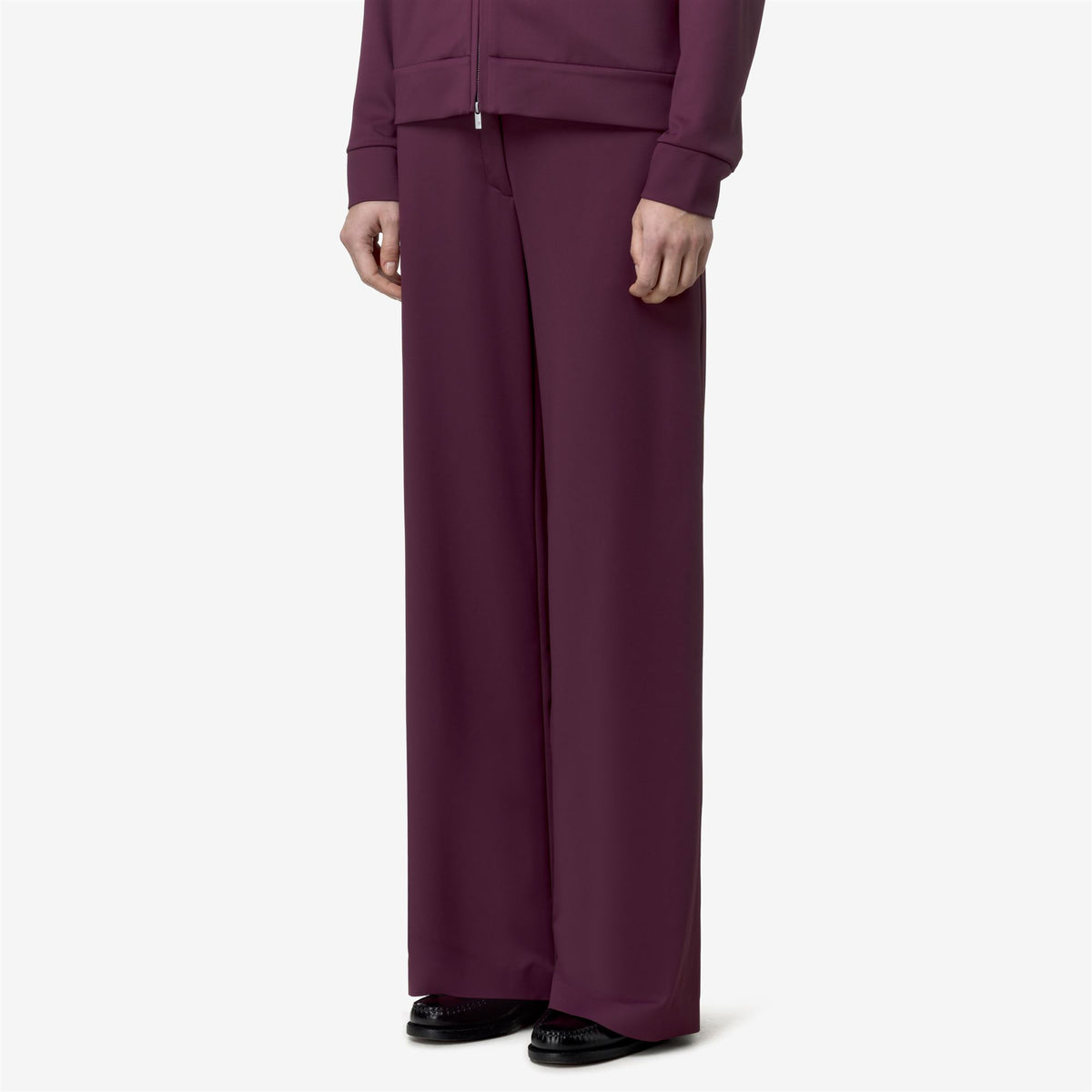 Pants_Woman_JALLE SL SPACER_Sport Trousers_Violet Mauve Wine - Commercial 5