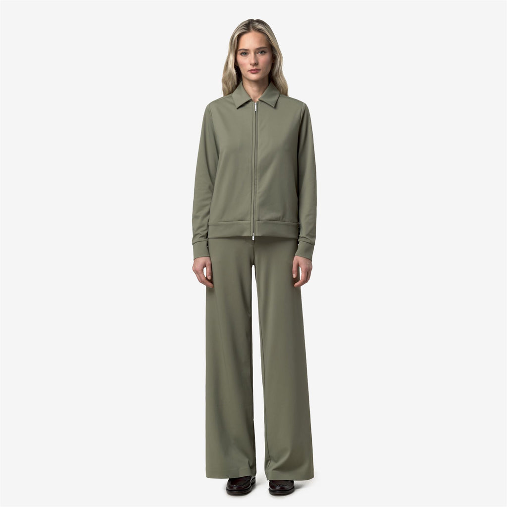 Pants_Woman_JALLE SL SPACER_Sport Trousers_Green Lichen - Commercial 4