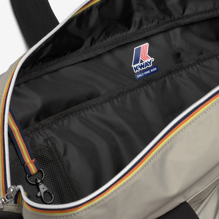 Borsone leggero unisex verde con tasche portaoggetti 3