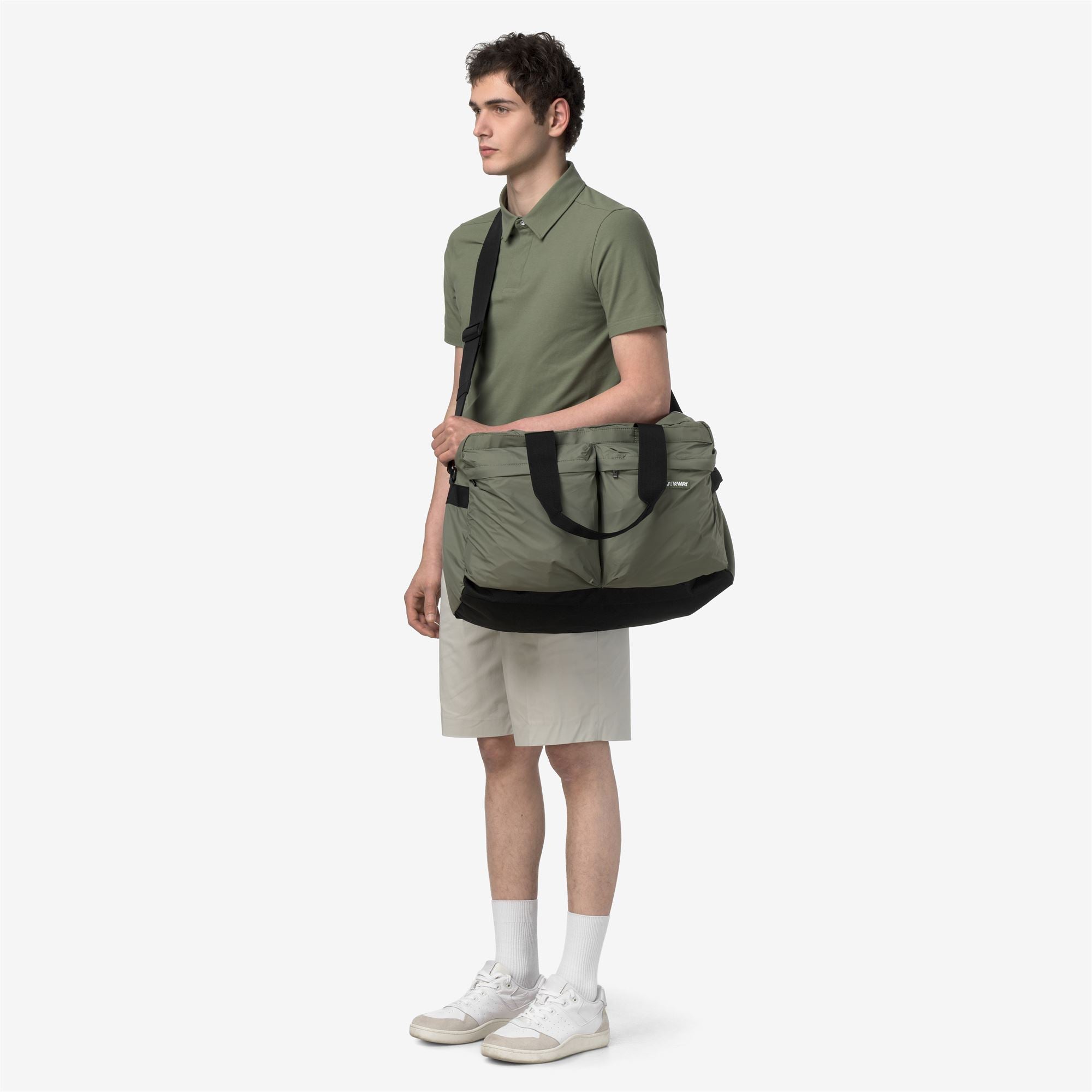 Bags_Unisex_ARDELU_Duffle_Green Lichen - Commercial 5