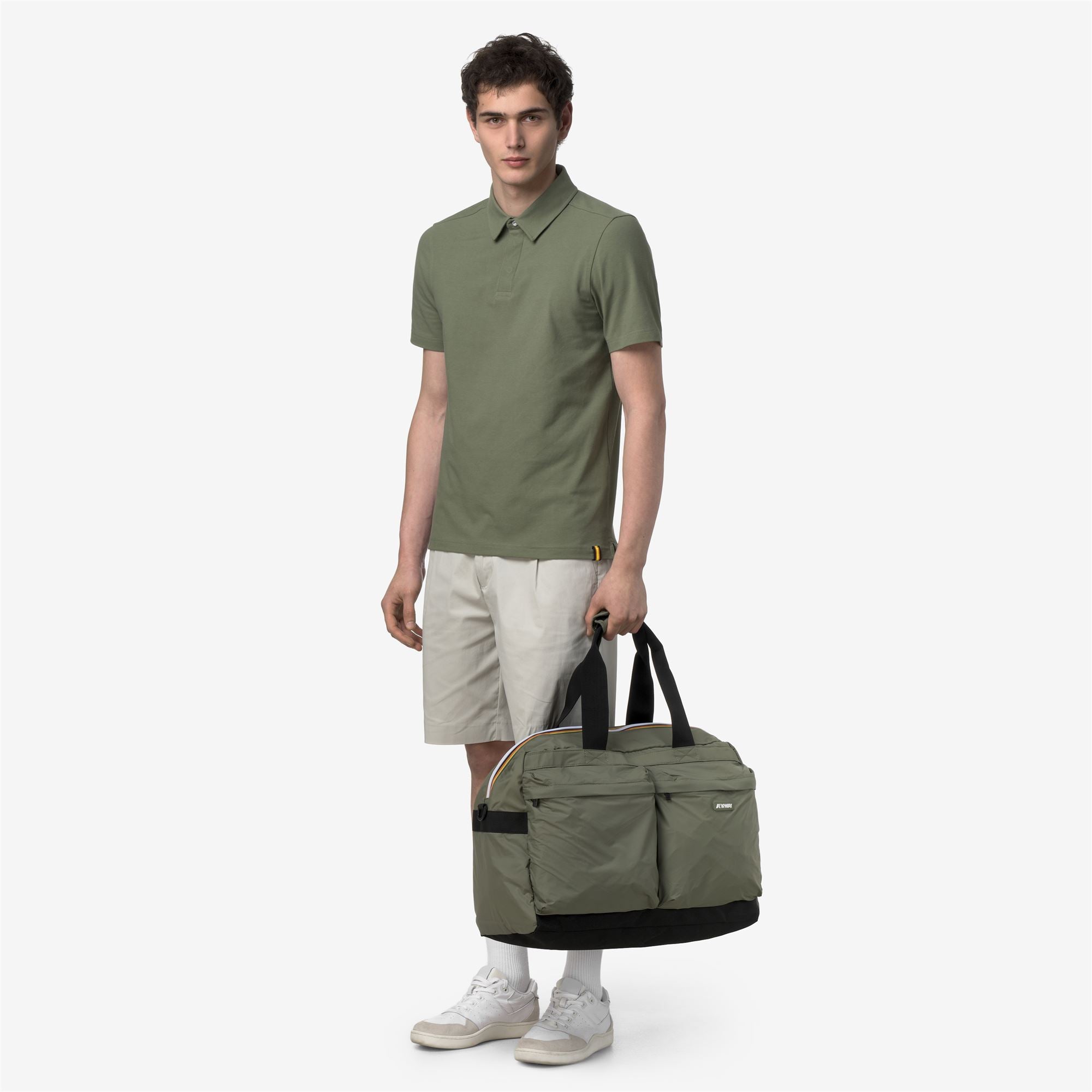 Bags_Unisex_ARDELU_Duffle_Green Lichen - Commercial 6
