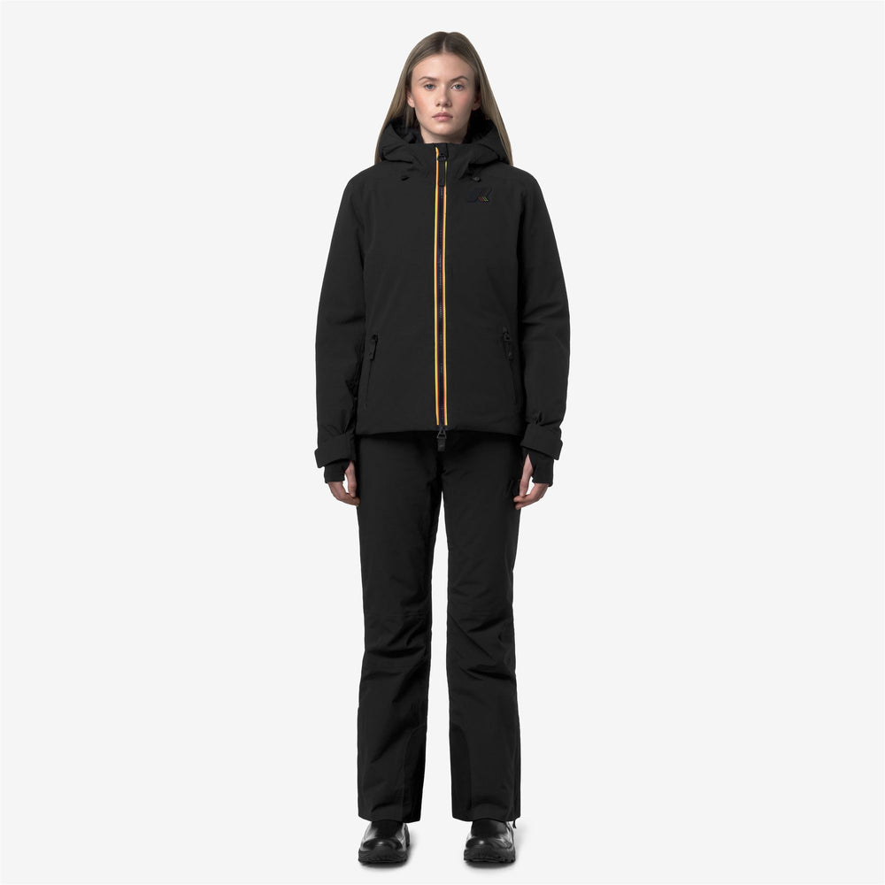 LURA 2L TWILL - Pants - Sport Trousers - Woman - BLACK PURE 02