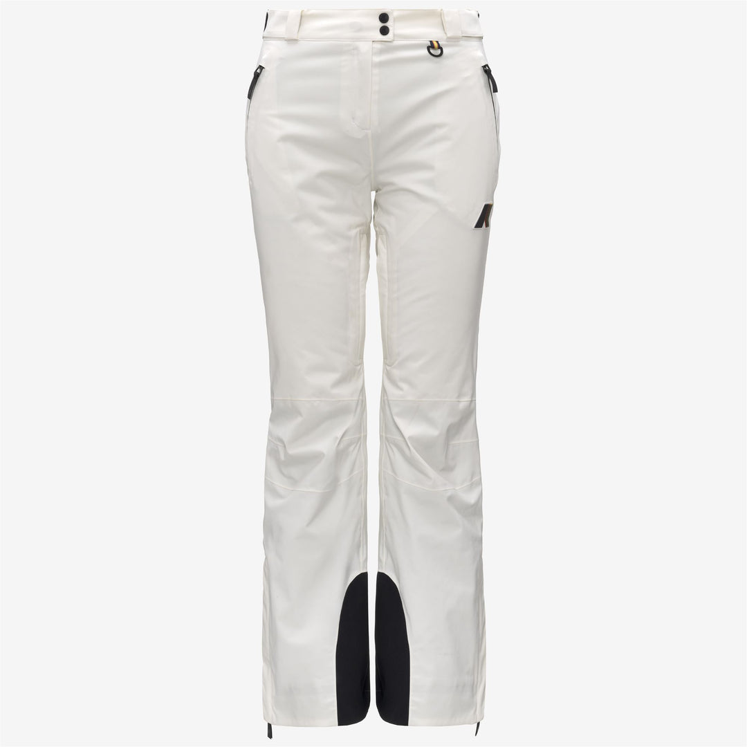 LURA 2L TWILL - Pants - Sport Trousers - Woman - WHITE GARDENIA 01