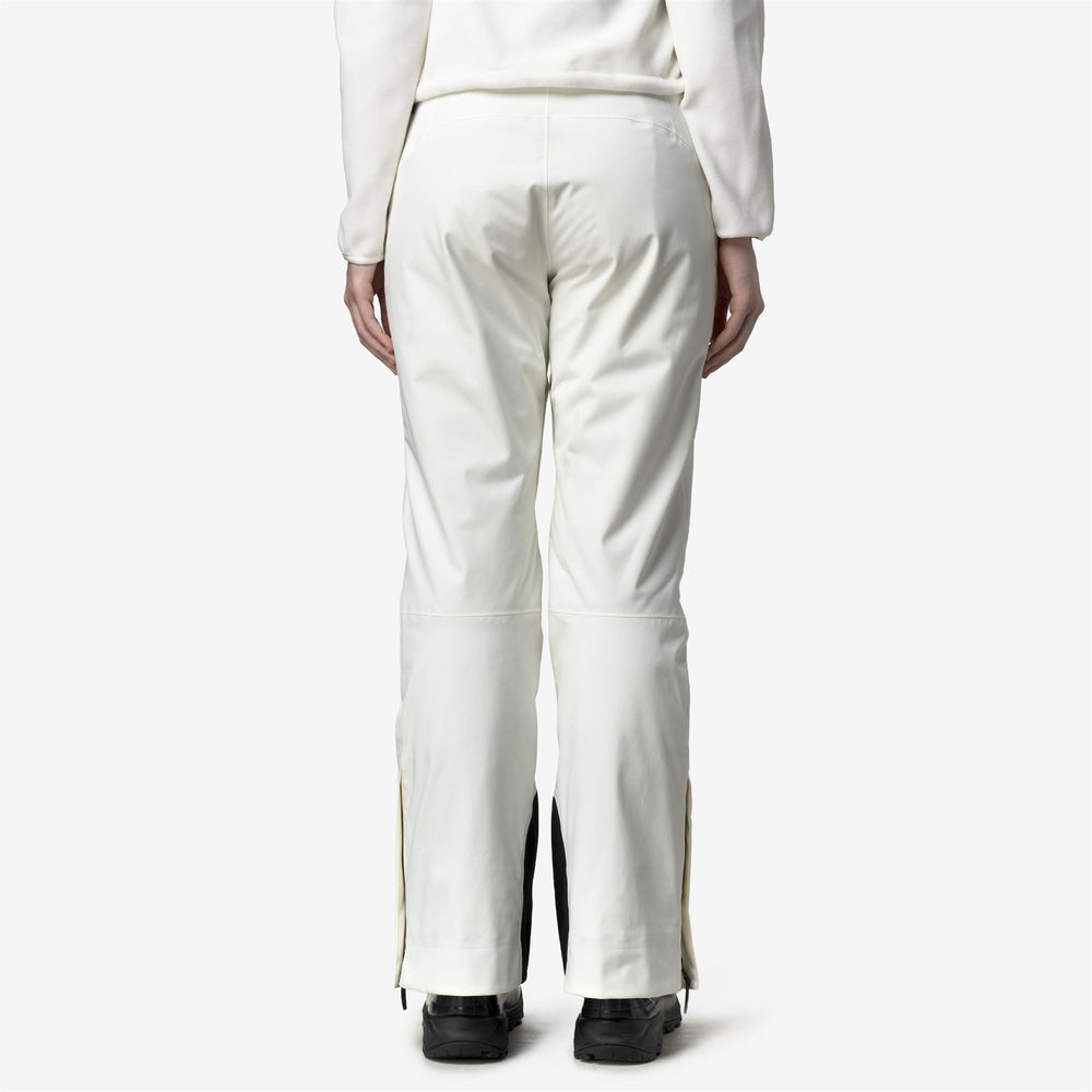 LURA 2L TWILL Pants Sport Trousers Woman White Gardenia 02