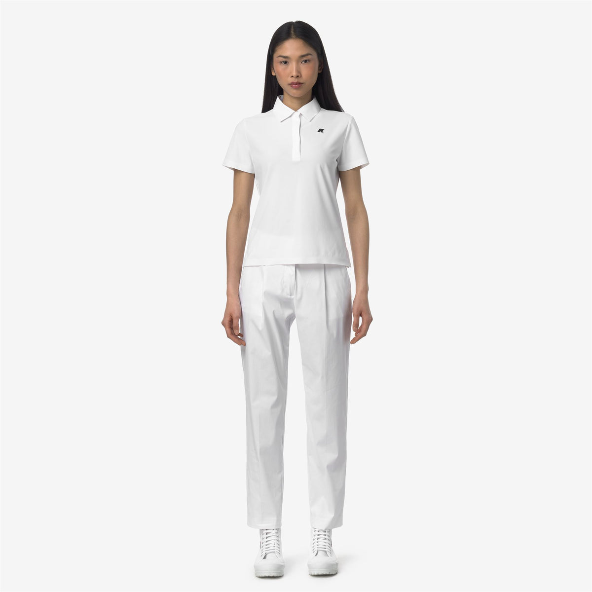Pants_WOMAN_EYRE TWILL TECH GOLF_Chino_White - Commercial 4