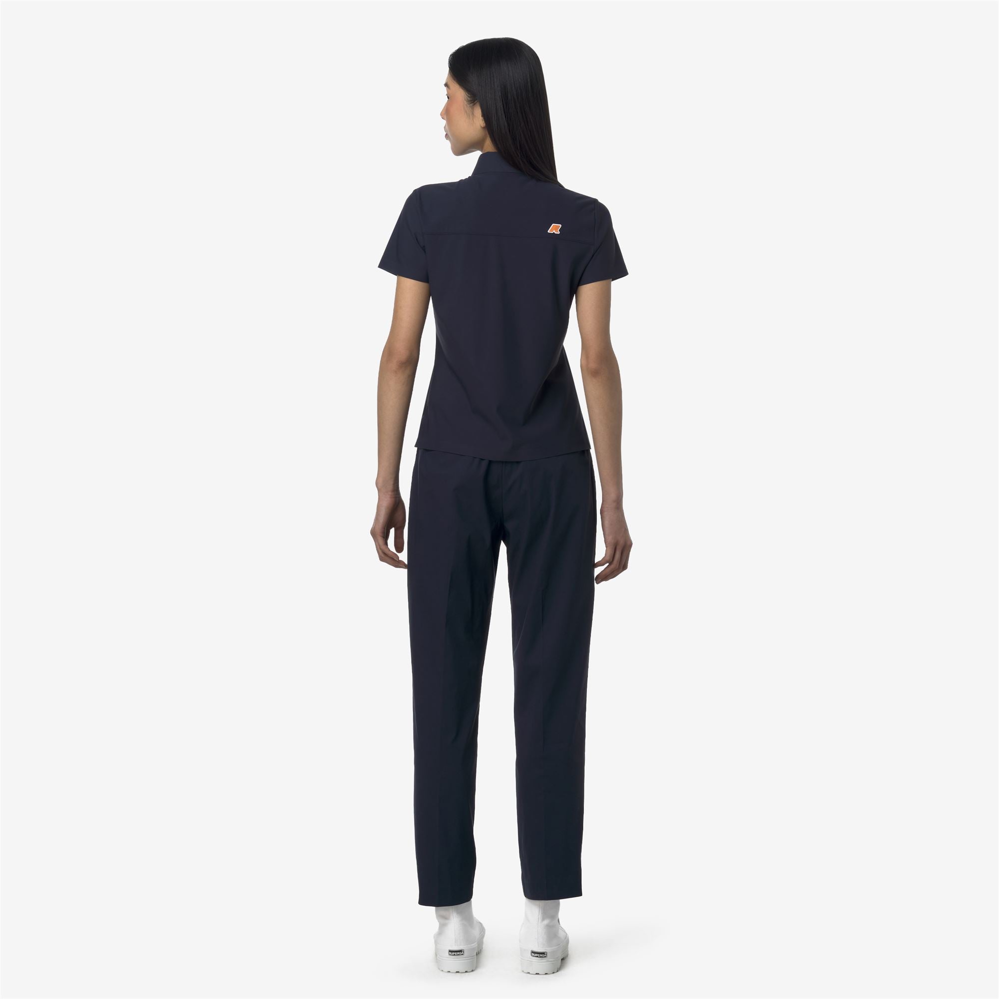 Pants_WOMAN_EYRE TWILL TECH GOLF_Chino_Blue Depth - Commercial 6