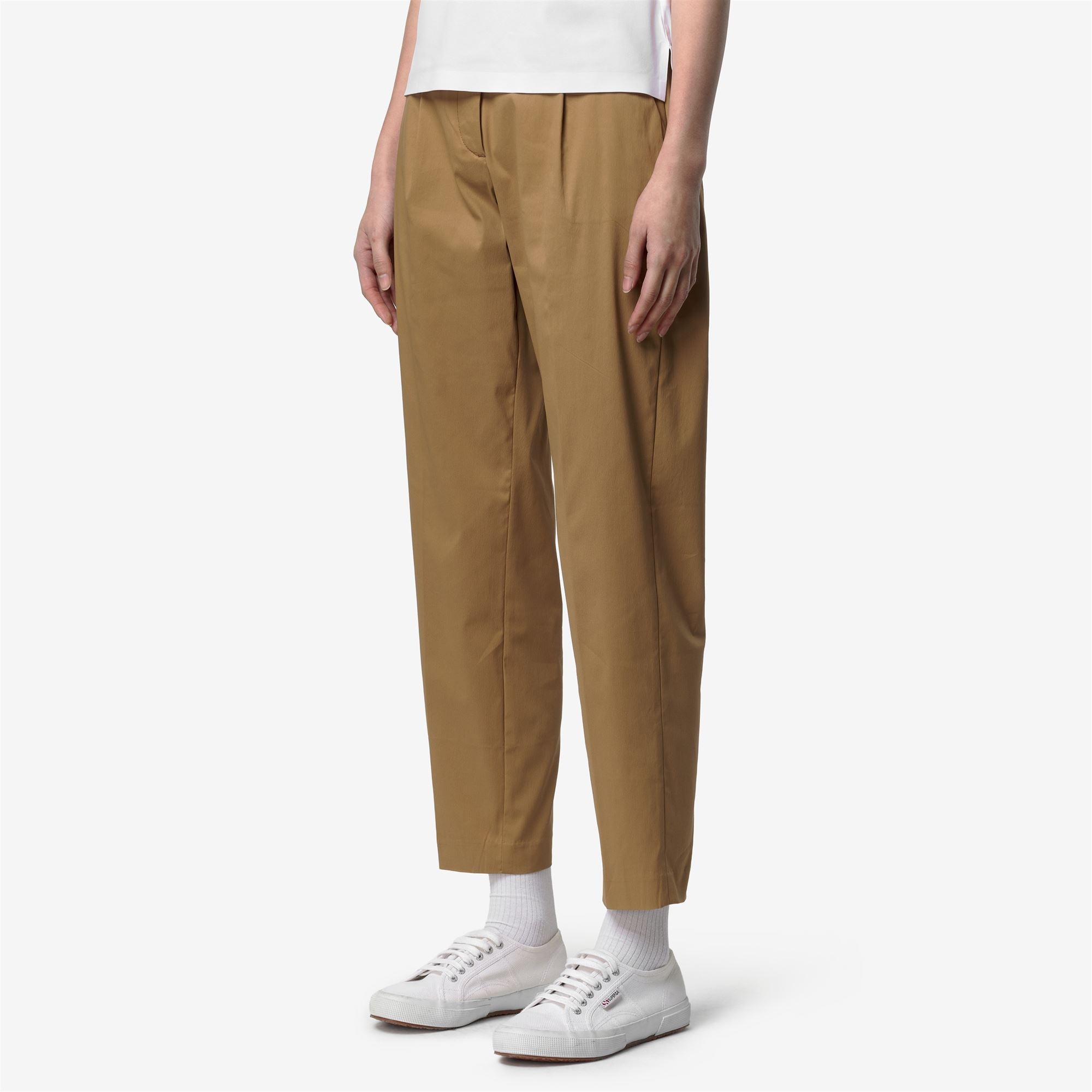 Pants_Woman_EYRE TWILL TECH GOLF_Chino_Brown Bistre - Commercial 5
