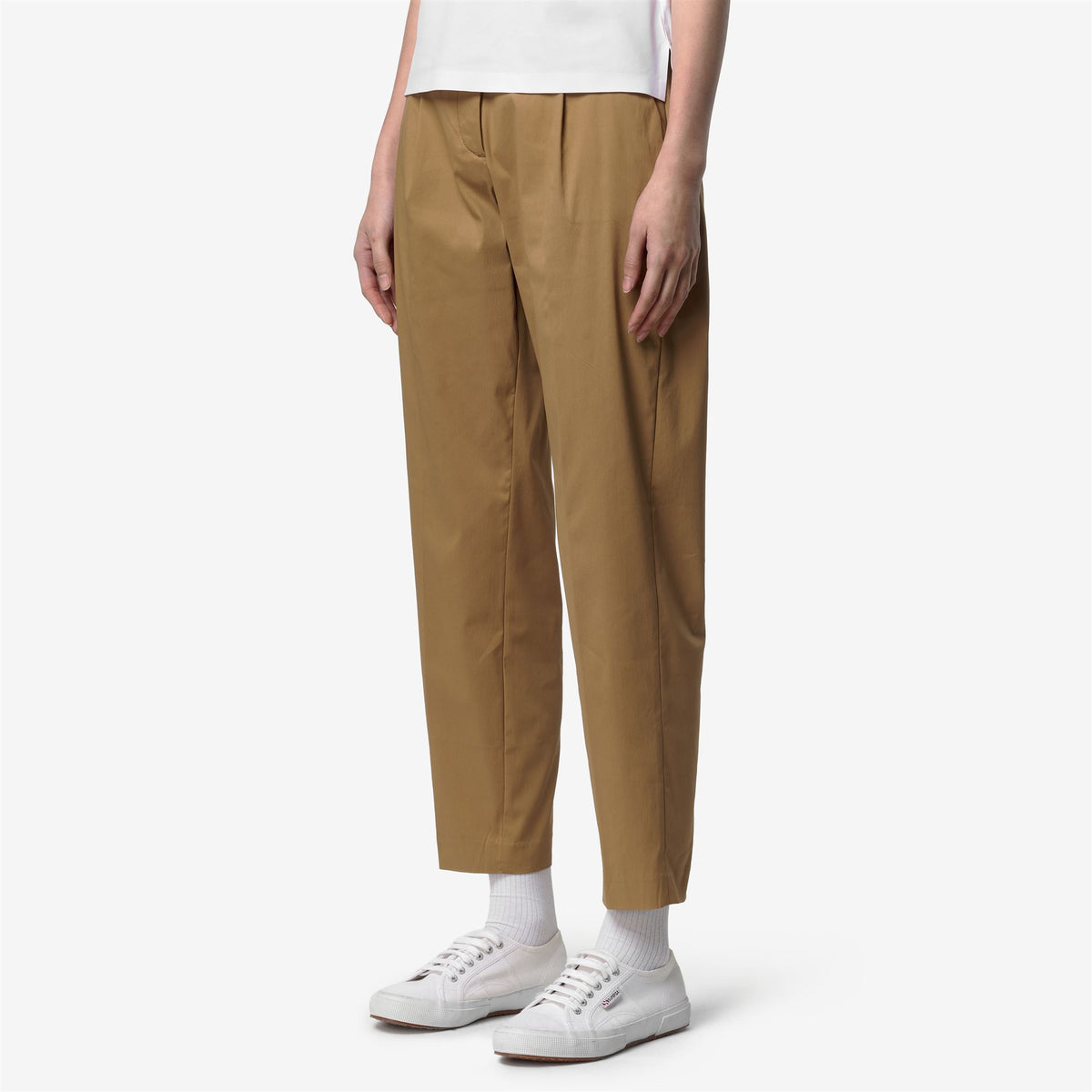 Pants_Woman_EYRE TWILL TECH GOLF_Chino_Brown Bistre - Commercial 5